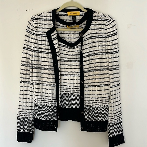 St. John Cardigan and Shell - Picture 1 of 14